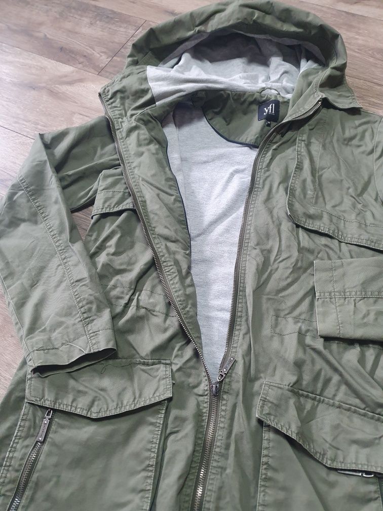 38 RESERVED kurtka parka damska z kapturem