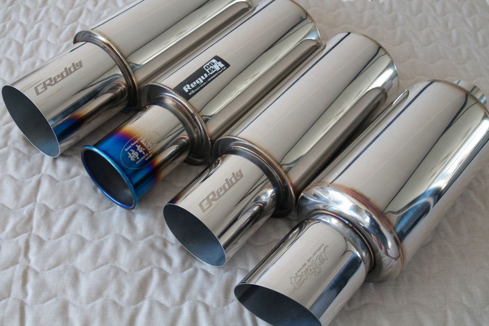 Прямоток глушитель HKS Kakimoto Greddy (JDM банка Honda Nissan Subaru