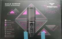 Mikrofon PREYON USB Eagle Scream RGB