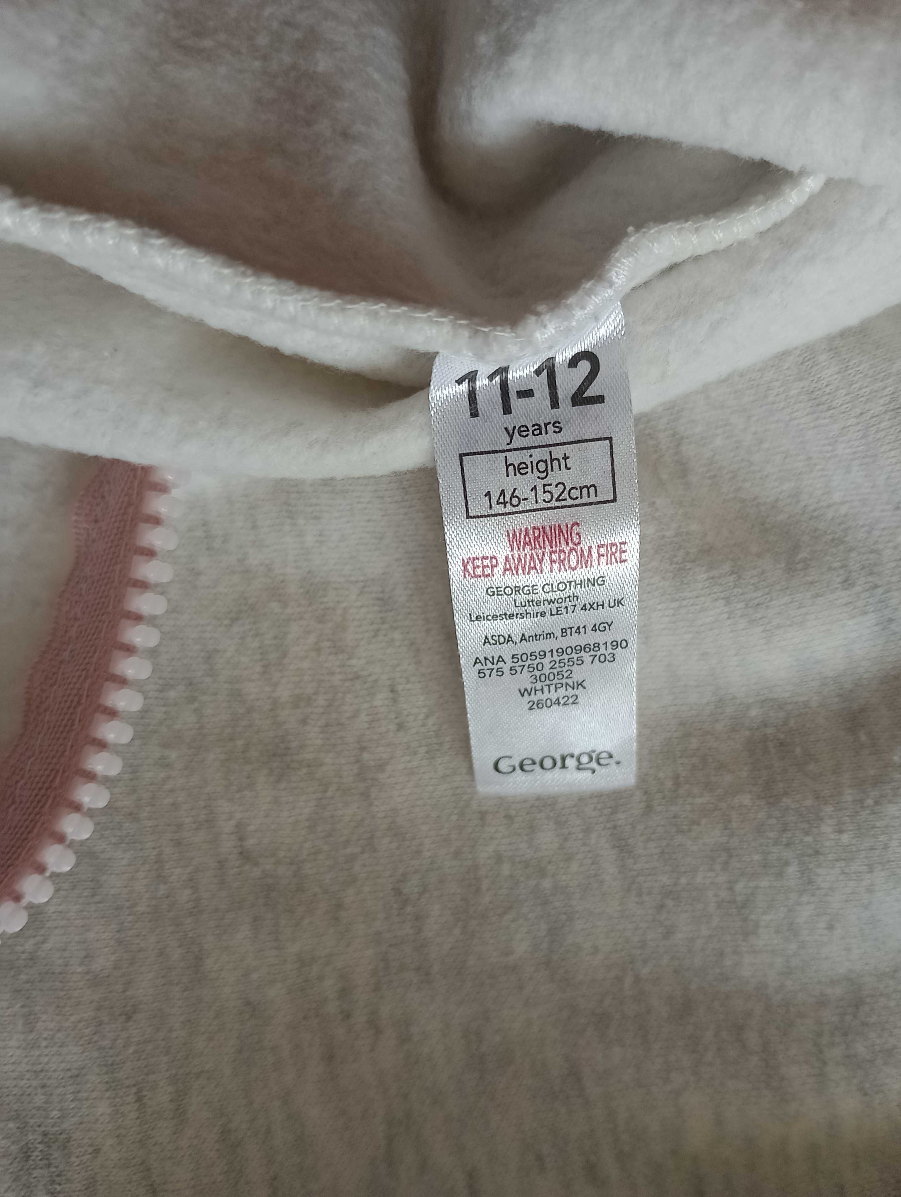 kombinezon dresowy dres onesie 146 152 George