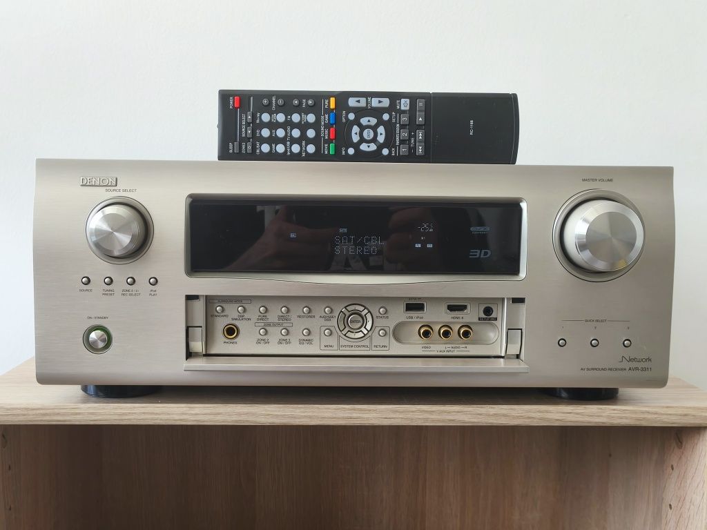 AV Ресивер 7.2 Denon AVR-3311 Airplay/Net/USB/ARC Пульт !