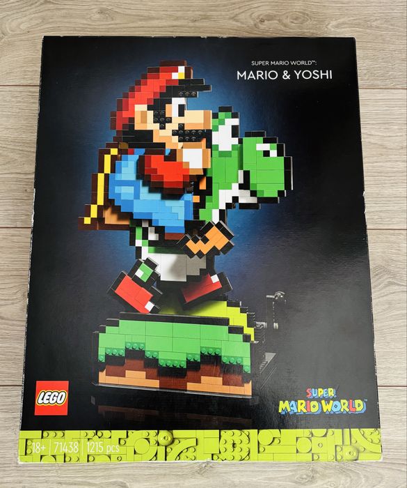 Lego Super Mario World Mario & Yoshi NOVO