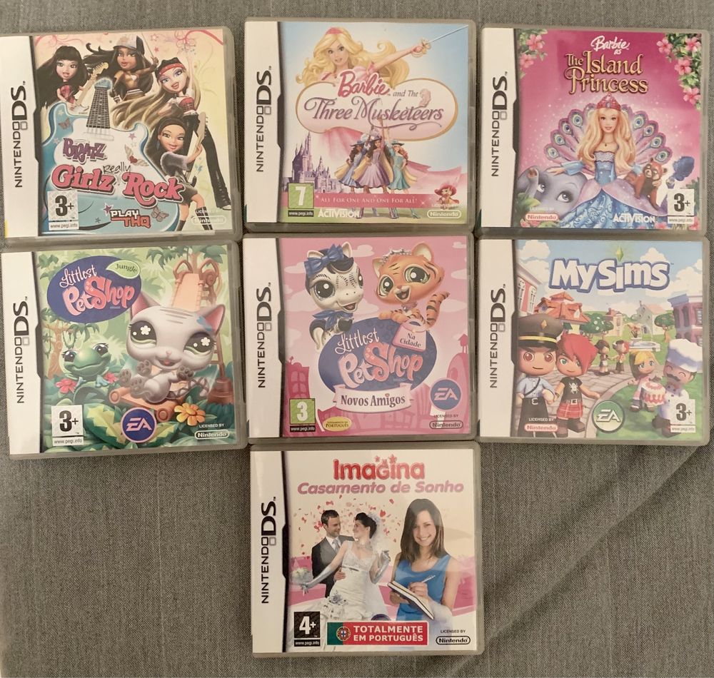 NINTENDO DS - Caixa + 12 jogos + Carregado