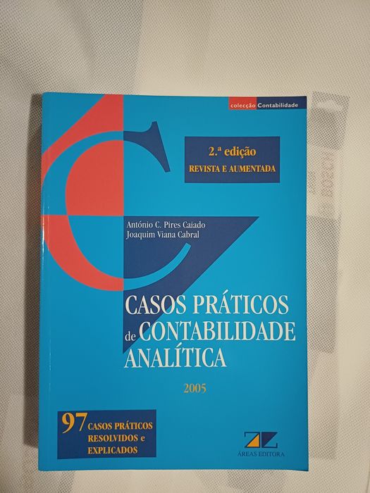 Livro - Casos Práticos de Contabilidade Analítica, Áreas editora