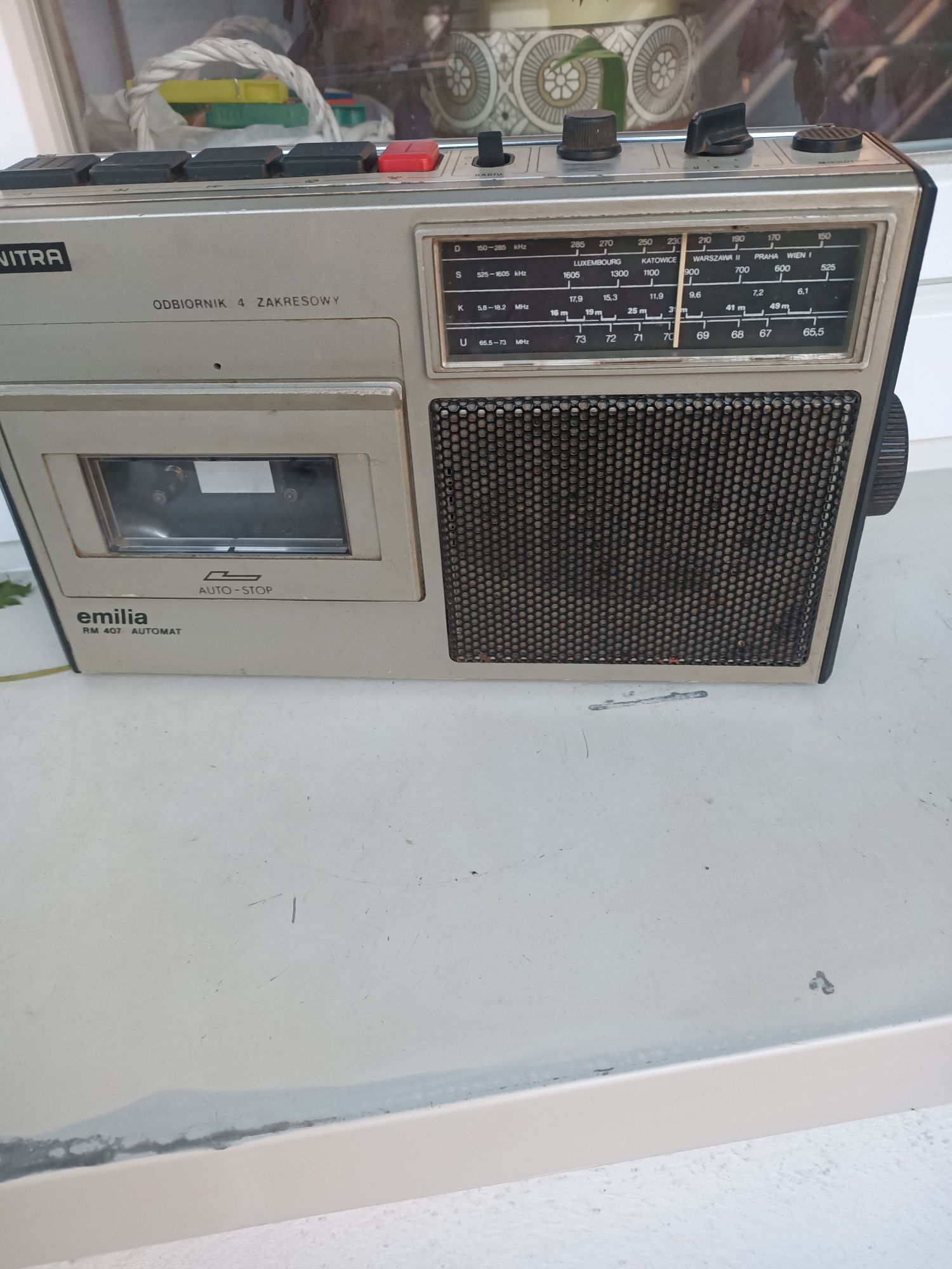 Radiomagnetofon UNITRA Emilia RM 407