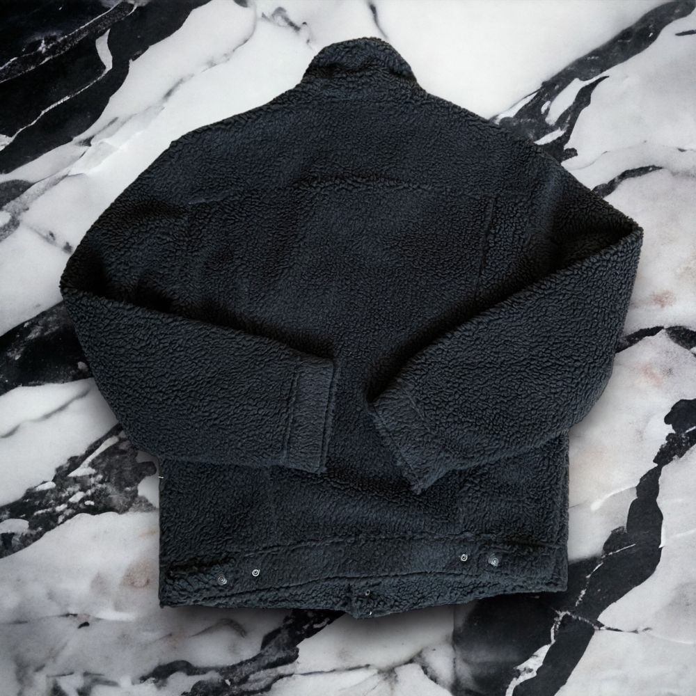 S M XL 44 46 50 Levis sherpa куртка черная чорна шерпа левайс cozy