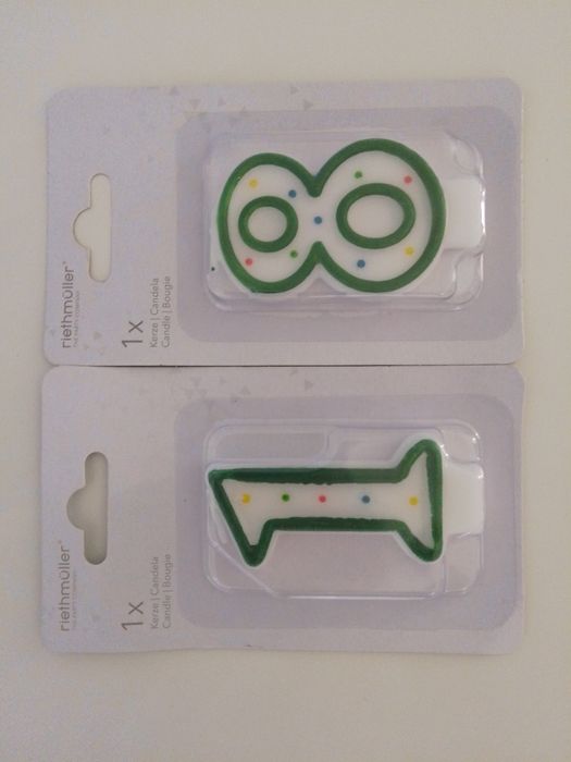 Osiemnastka 18 Urodziny pierwsze ósme jeden osiem baloniki świeczki