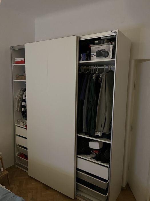 Ikea Pax 200x236x60 Hasvik przesuwne drzwi