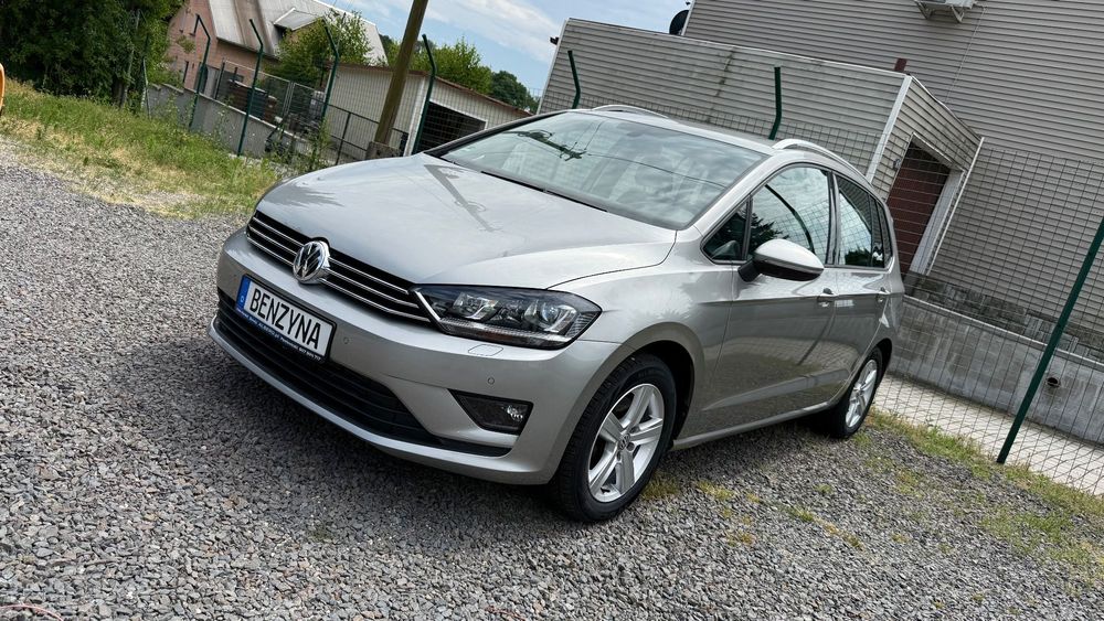 Volkswagen Golf Sportsvan HIGHLINE 1.4TSI 125km 2016r BiXenon PDC GrzaneFotele Masaze