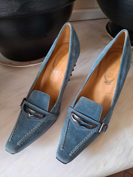 Sapatos Tods azul Cinza