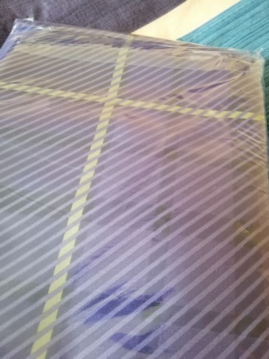 Постіль спальна білизна фіолетова двоспальний