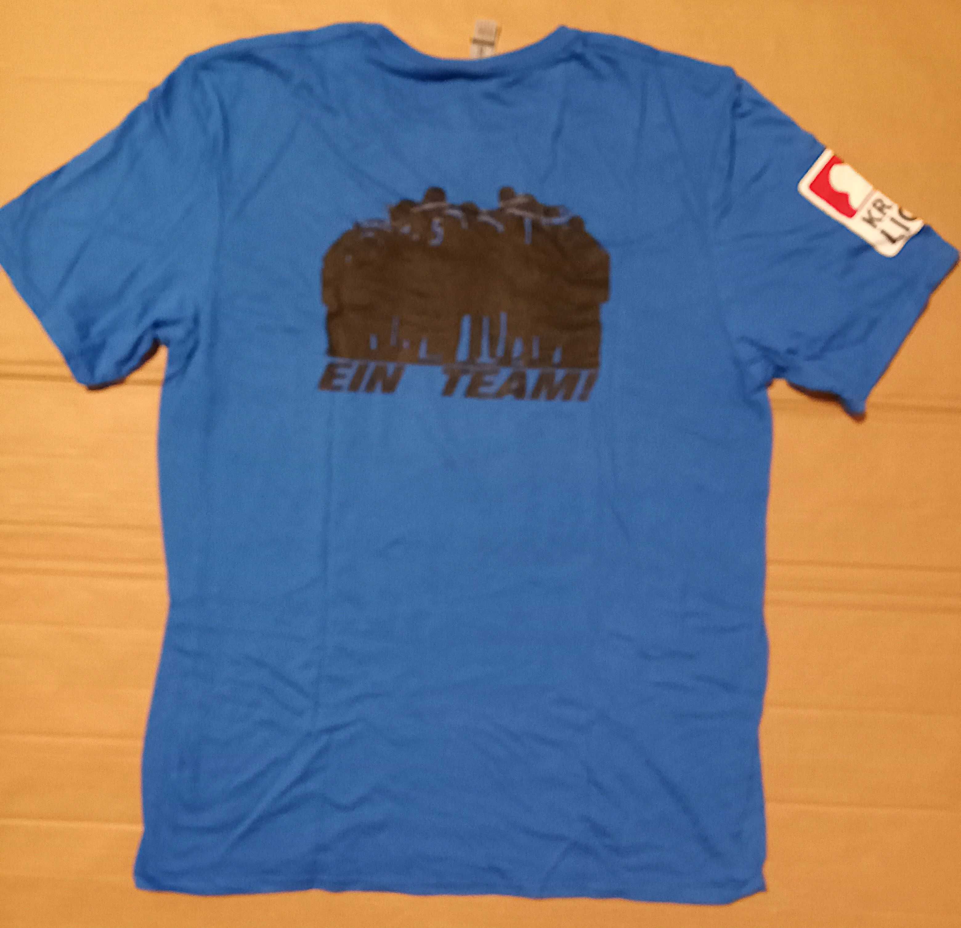 Zestaw bluzek męskich T-shirt na krótki rękaw 5 szt plus gratis roz L