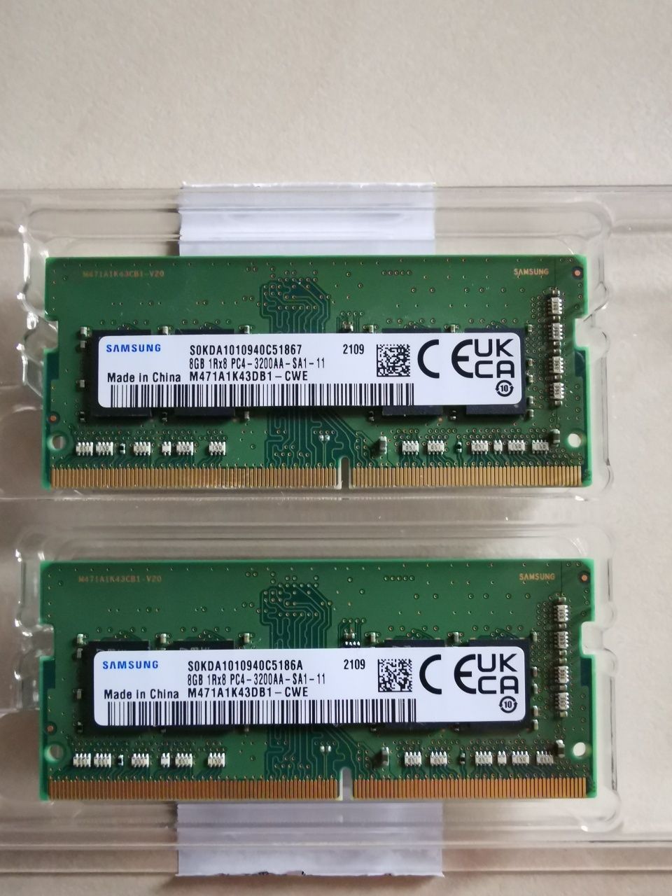 Samsung ddr4 3200 sodimm 16Gb (8x2)