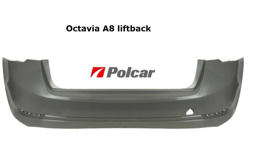 Бампер передній задній Skoda Octavia A8