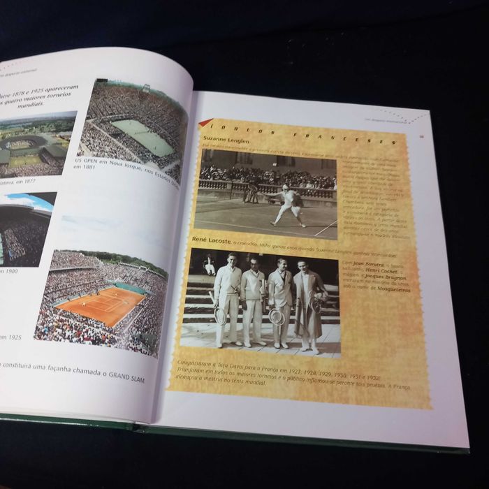 Livro de Ténis de Isabelle Demongeot