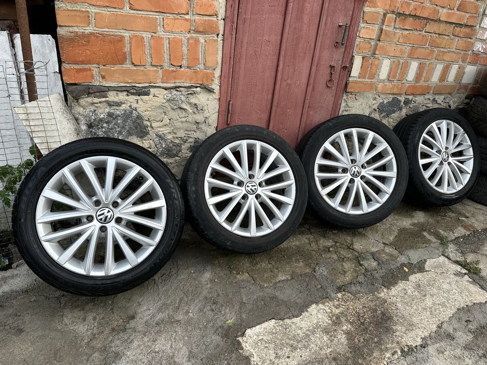 Продам Диски з резиною R 17 5/112, VAG
