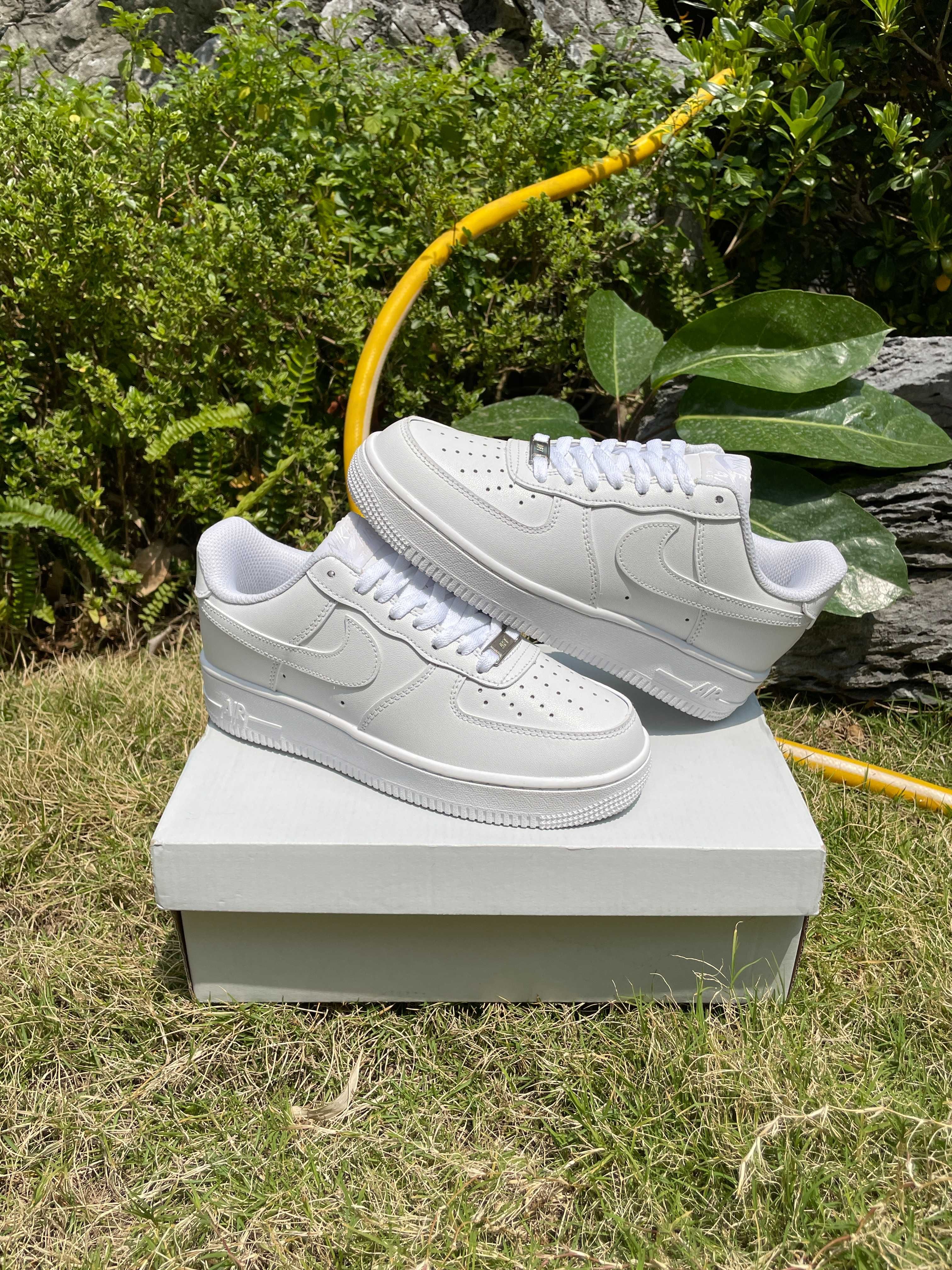 Nowy Nike AirForce1Low White Moda Rozmiar.37,5