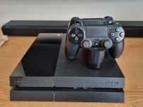 PlayStation 4 FAT PS4 + 2 pady + stacja ładująca