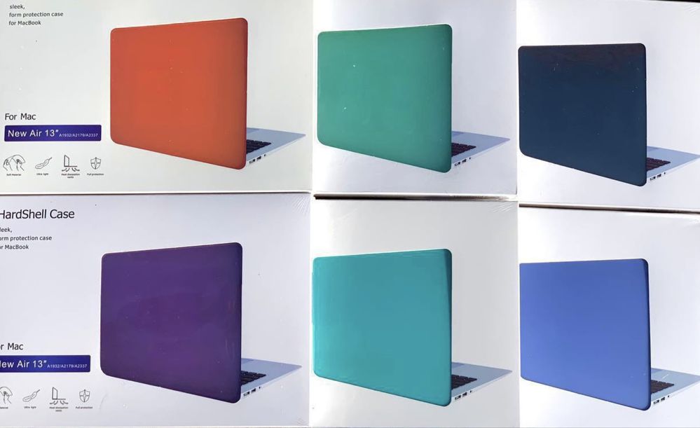 Матова чохол накладка на Макбук MacBook Air еір new 15 13 M2 2023 pro