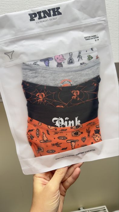 набір трусиків Pink Victoria’s Secret