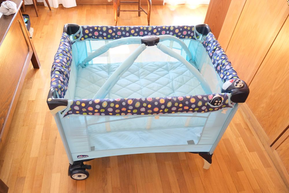 Chicco Play&Nap: Cama de viagem + Parque + Muda fraldas