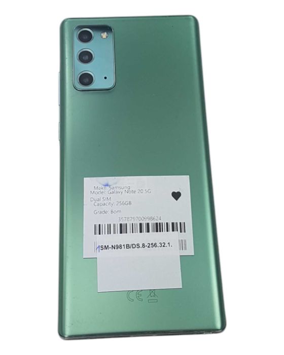 Samsung Galaxy Note 20 - 3 Anos de Garantia - Prestaçoes