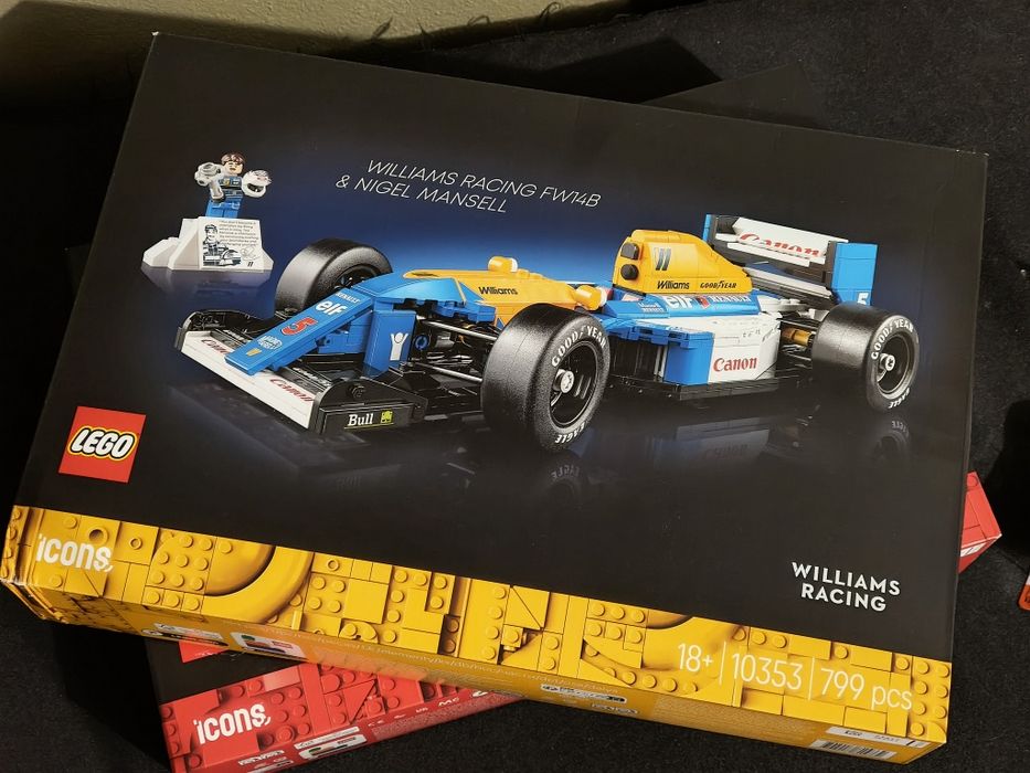 Lego Icons: McLaren MP4/4 e Williams
