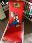 Mario Bros. Fotel  gamingowy dla dziecka firmy xRocker . Nintendo.