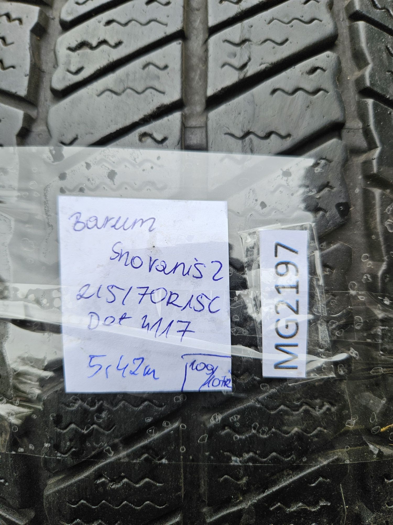 Barum 215/70 r15c Snovanis 2 /// 5,4mm!!! Wysyłka