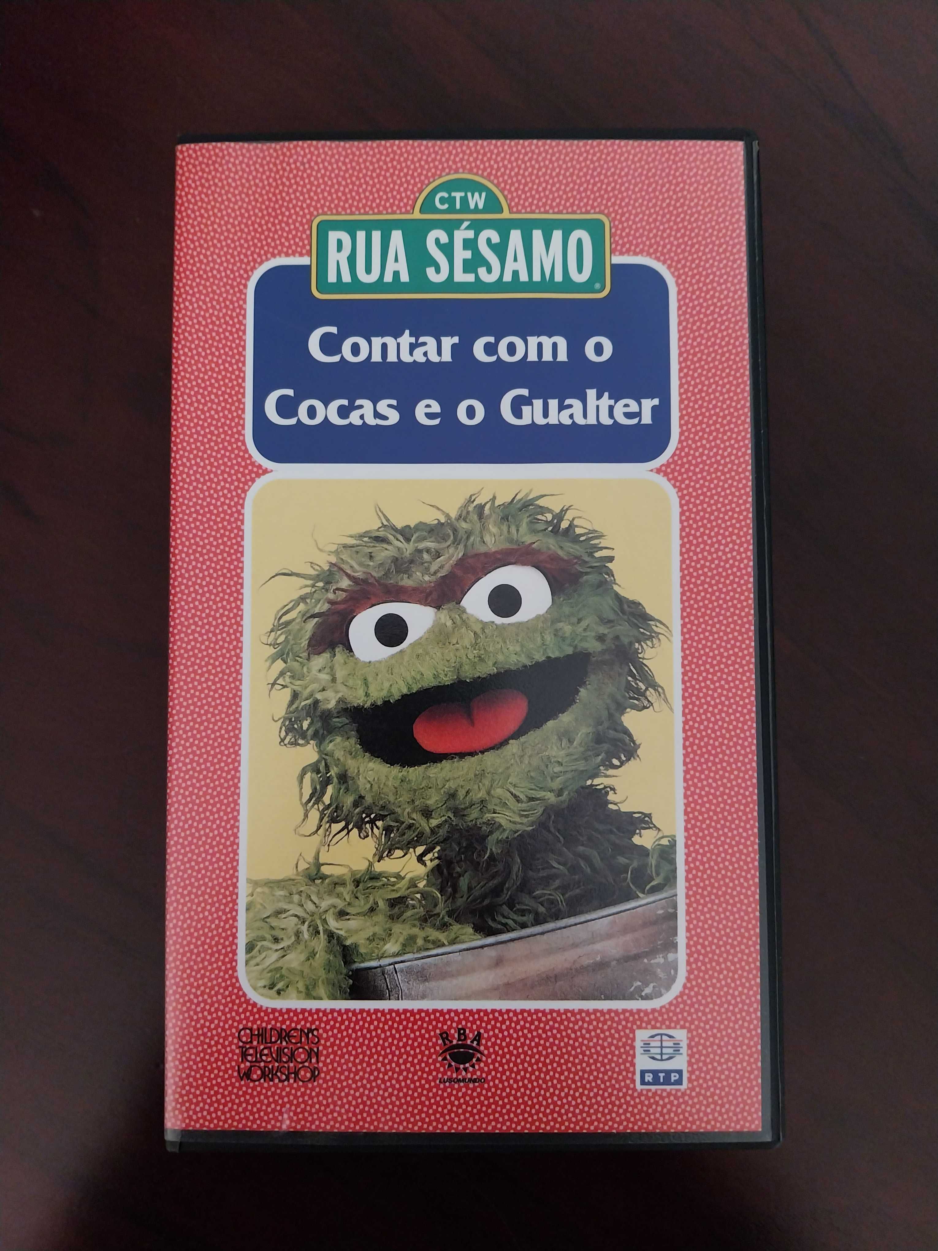 Coleção Rua Sésamo (VHS, 21 títulos)