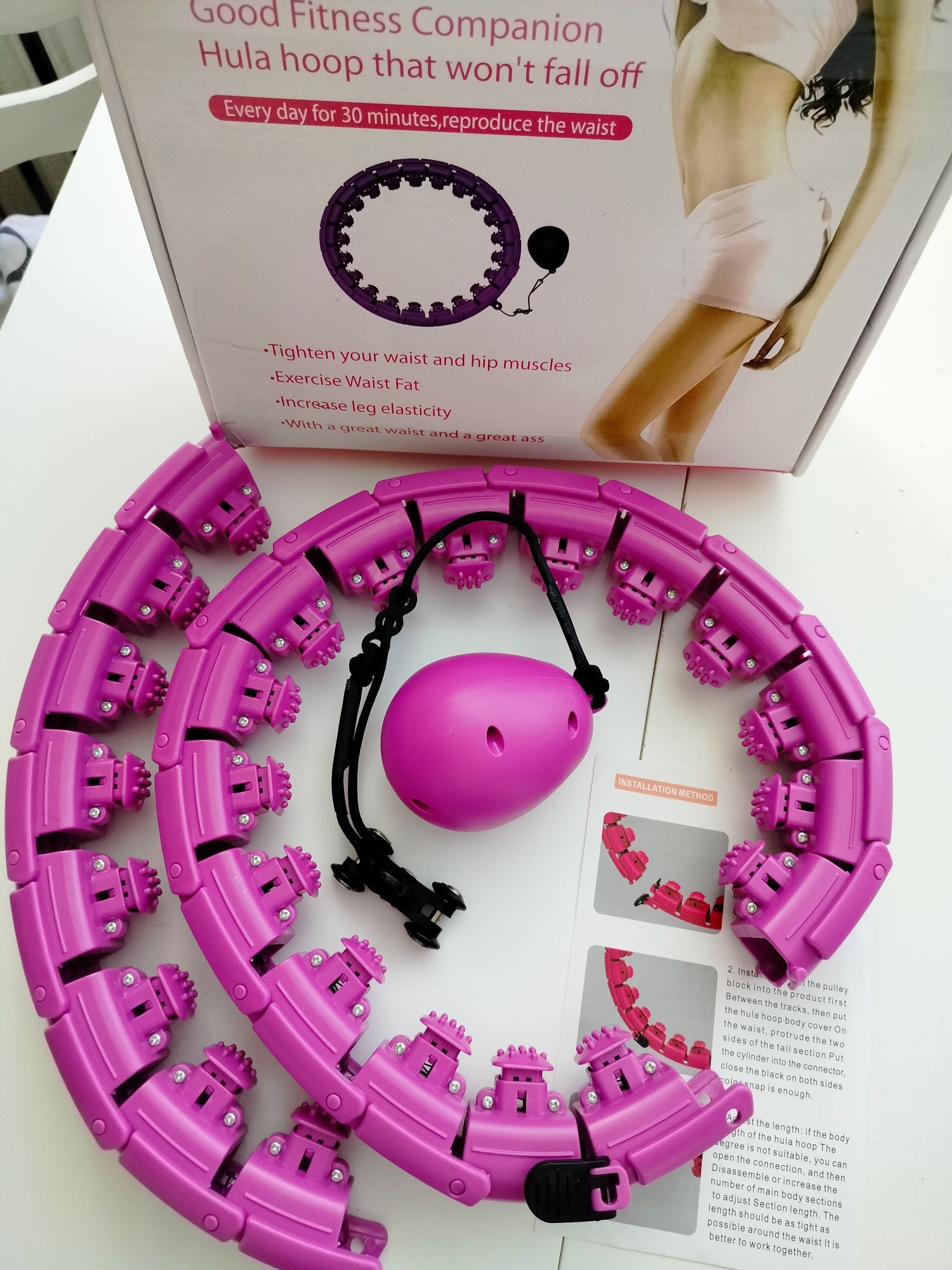 Hula hop Smart fioletowe