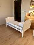 Łóżeczko Woodies 2w1 Hampton Cot Bed 140x70 z materacem High Premium