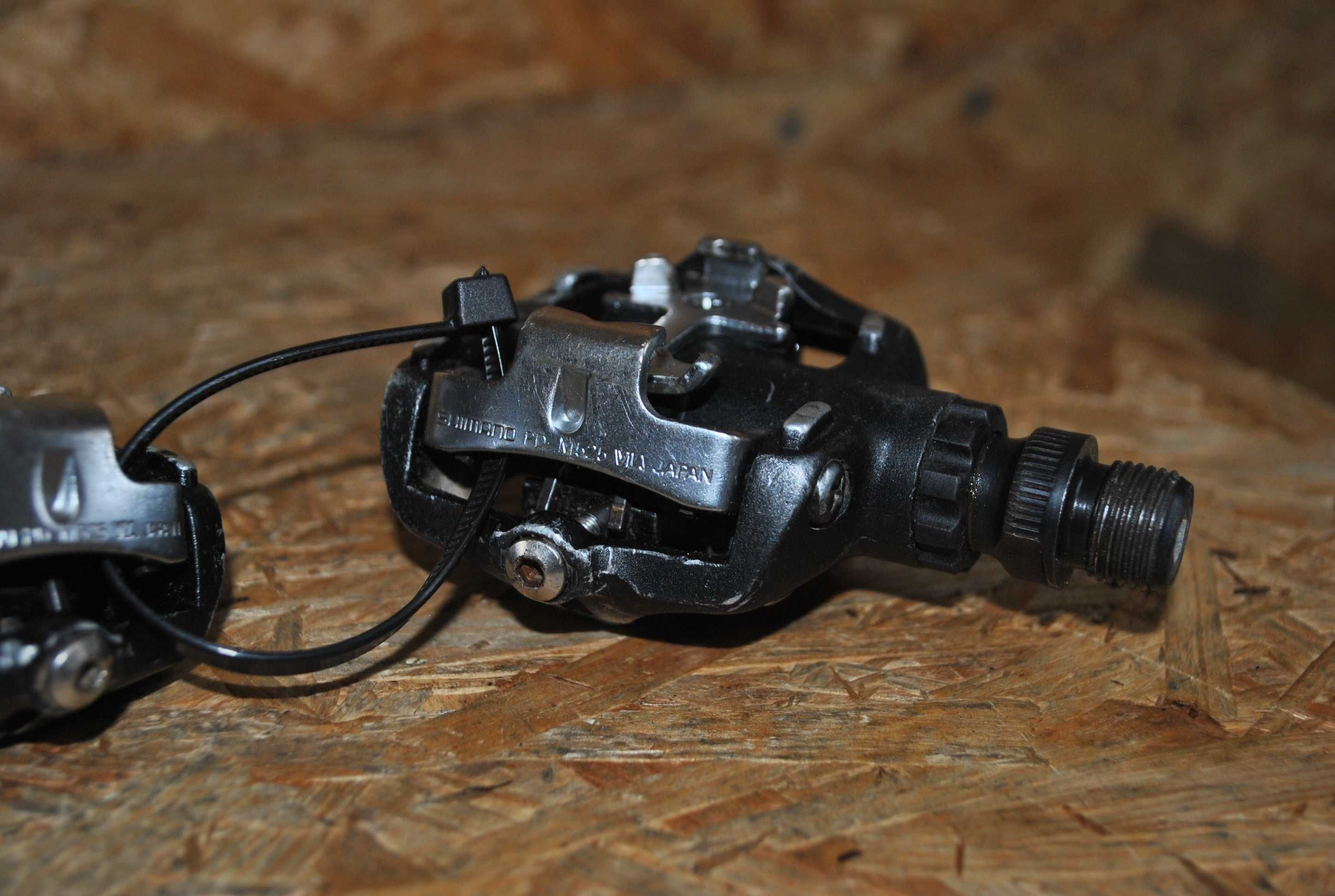 Idealne Pedały Shimano PD-M525 CZARNE XC MTB SPD GRAVEL