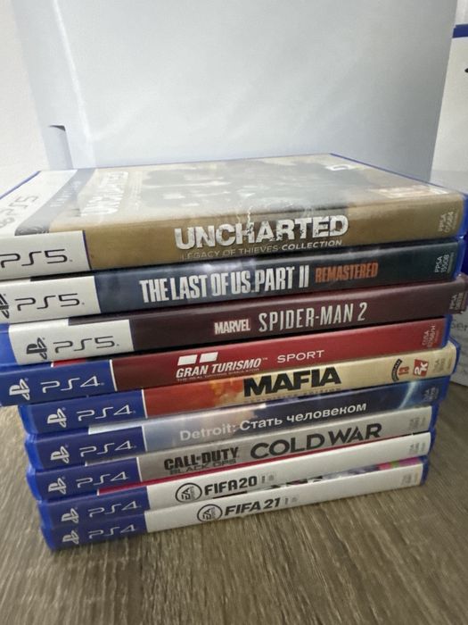 Диски на пс5 та пс4