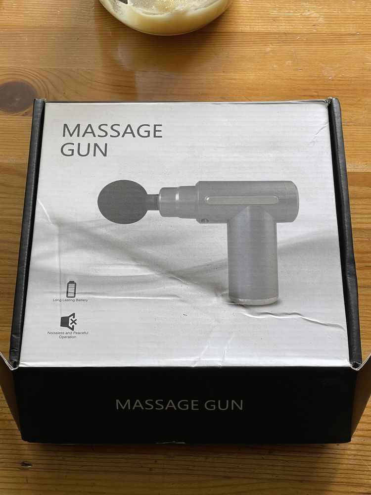 Gun massage, pistolet do masażu, masażer do pleców.