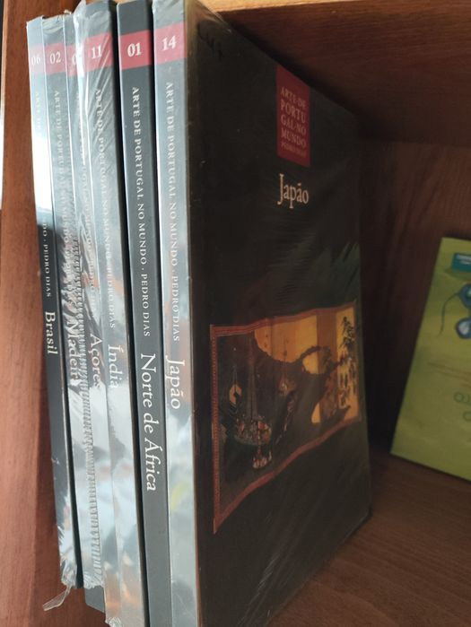 Livros novos arte de Portugal no mundo