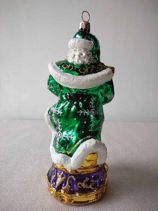 Ozdoba choinkowa dekoracja bombka św Mikołaj Radko kolekcja