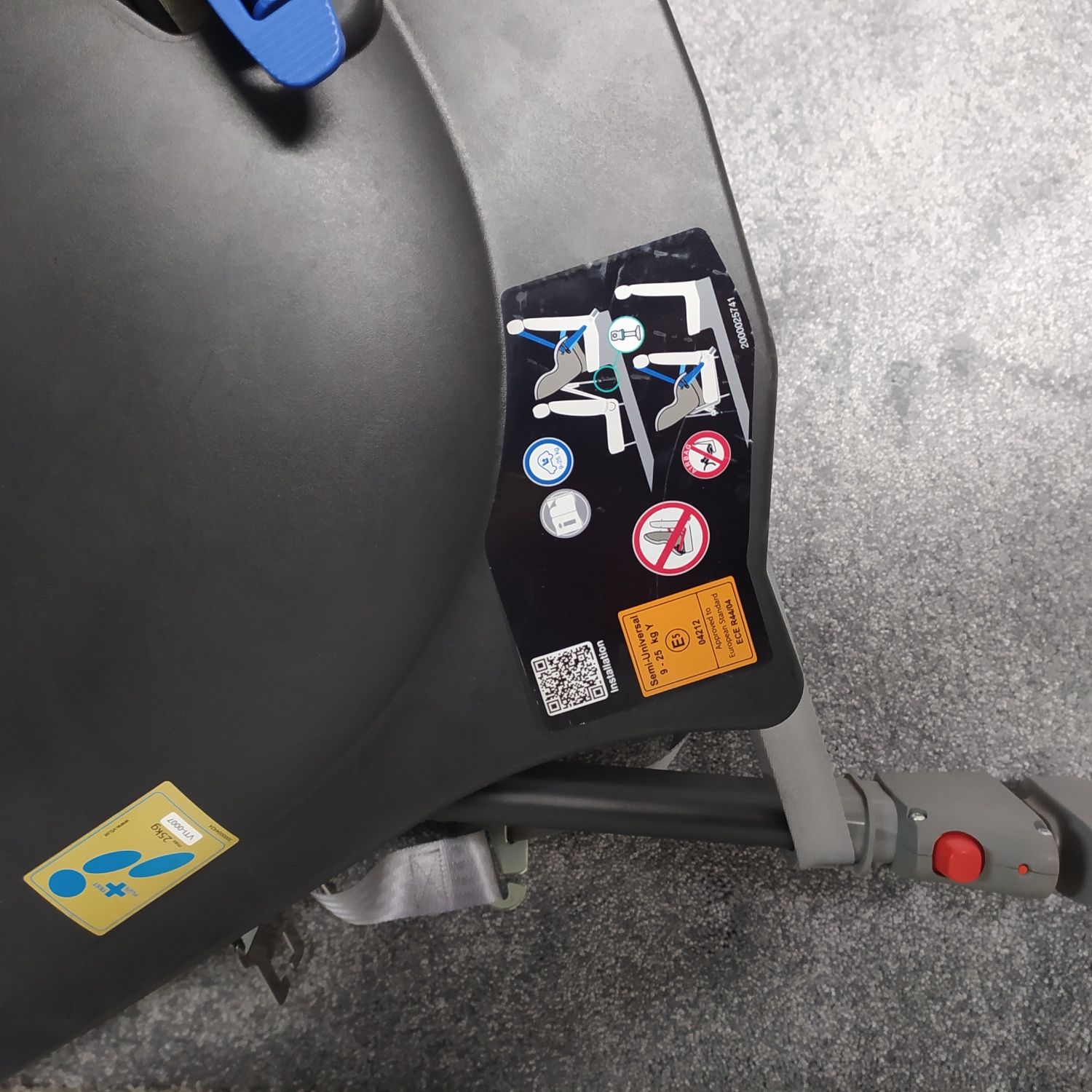 Fotelik britax romer max way test plus 9-25 rwf