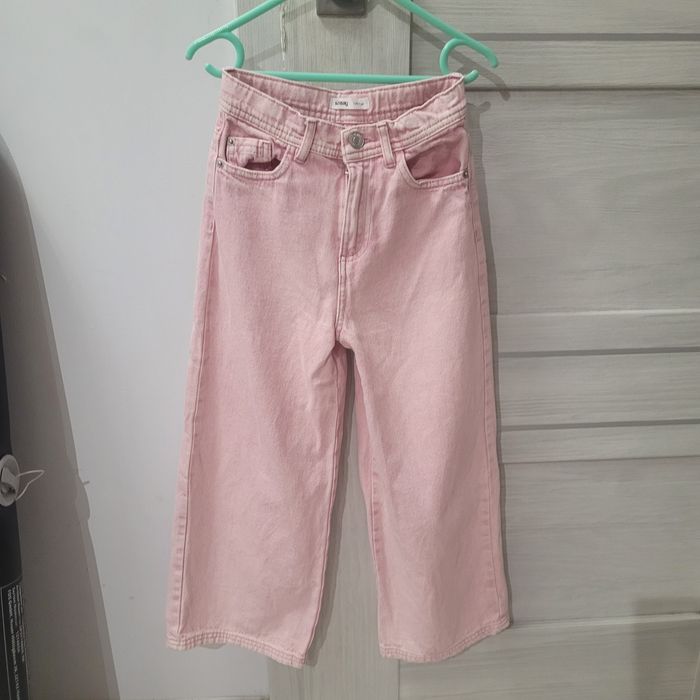 Spodnie wide leg rozm 128