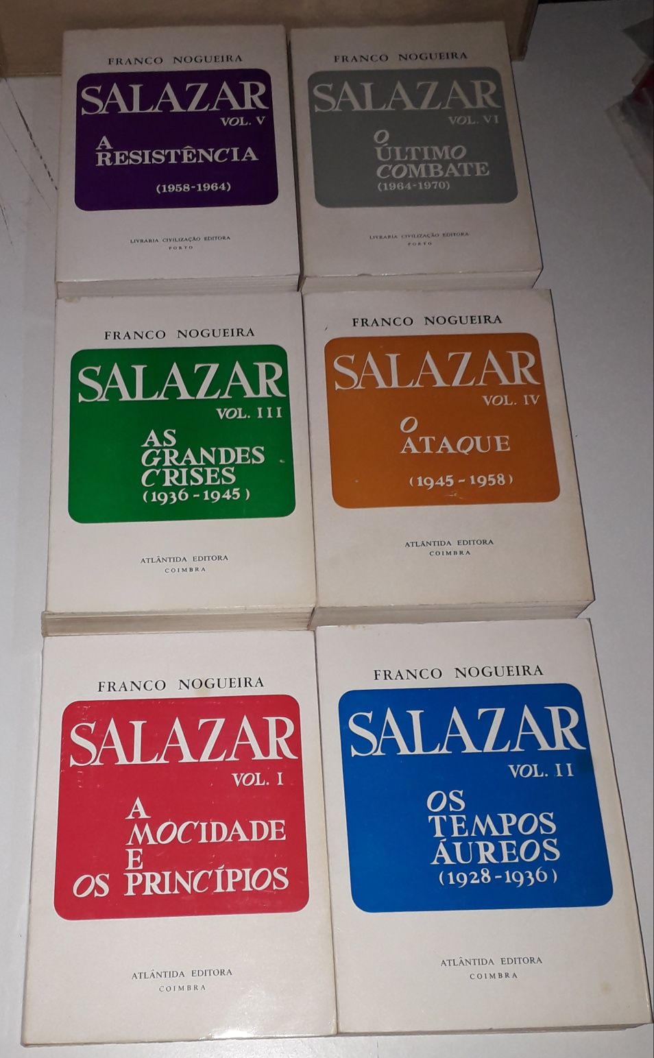 Salazar - Franco Nogueira (6 Volumes) Completo