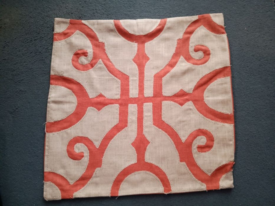 Almofada Tijolo/Linho 45x45cm - Nova