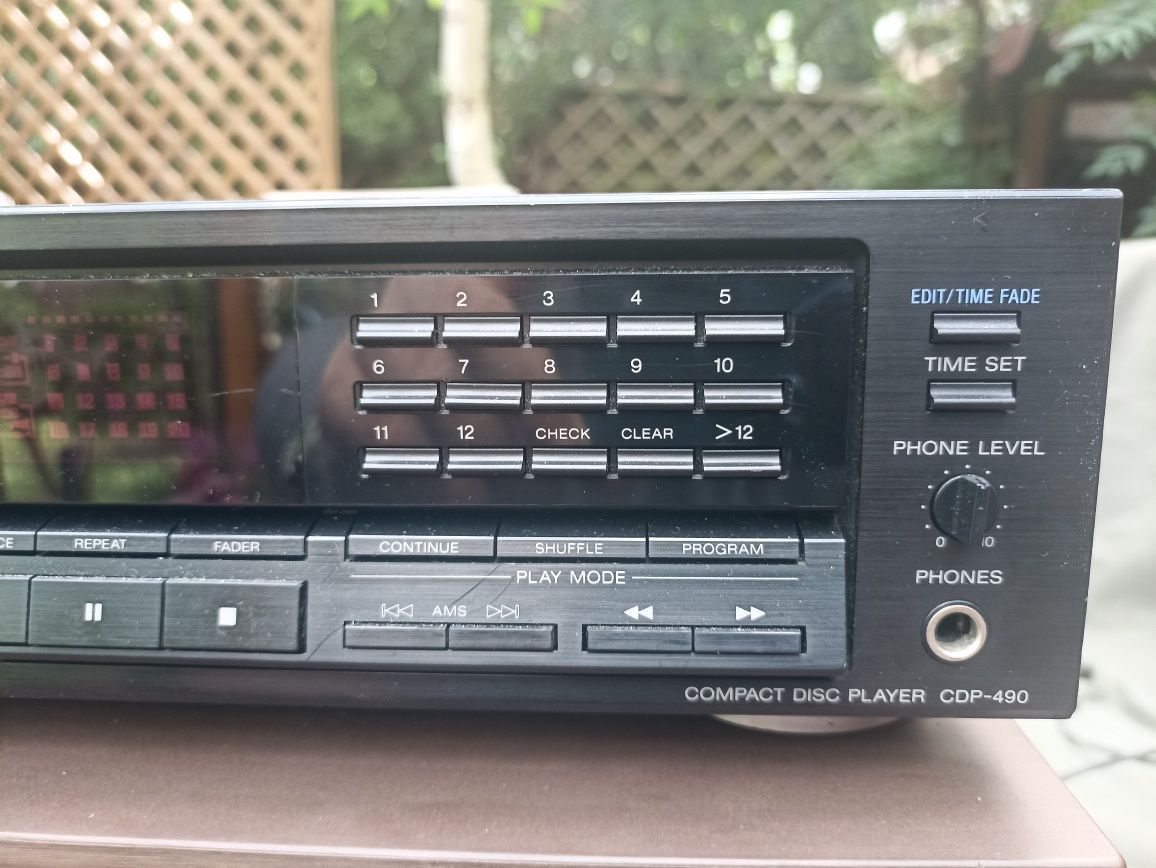 CD player SONY CDP-490 odtwarzacz płyt kompaktowych