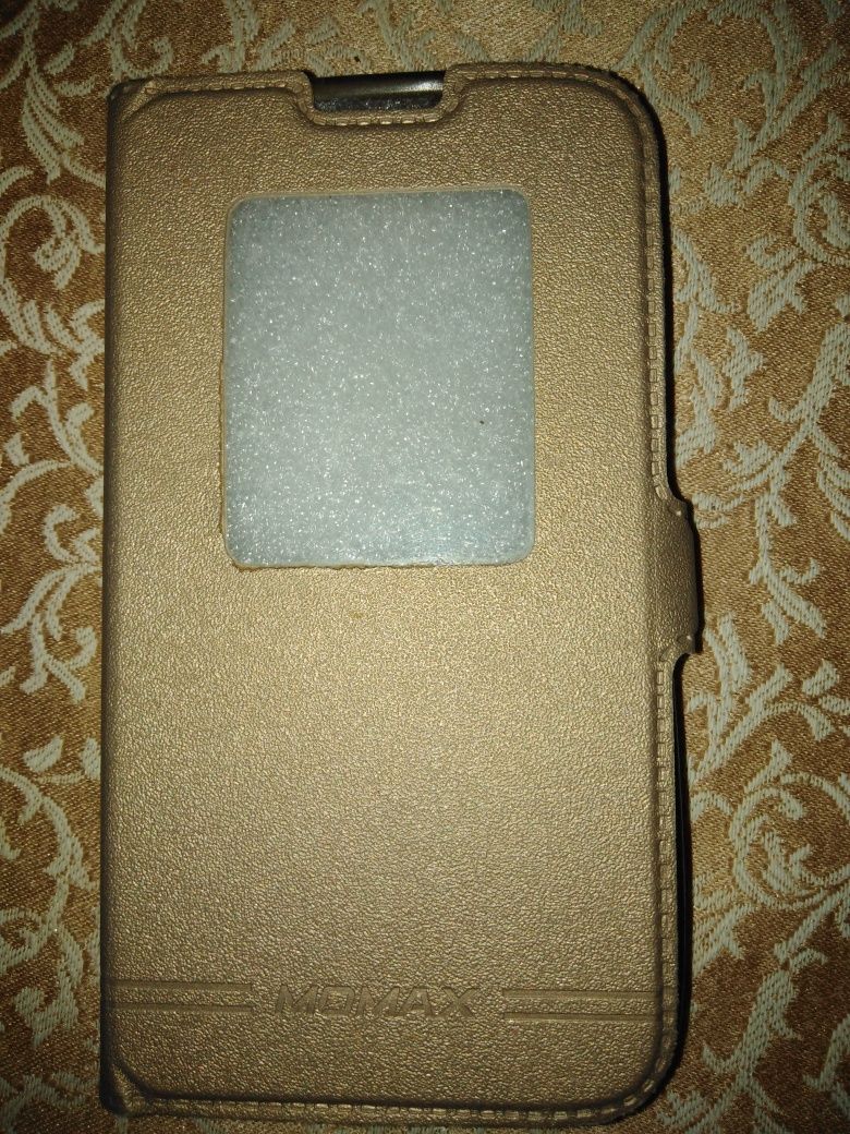 Чехол-книжка для телефона LG L 70 dual D 325 Gold MOMAX