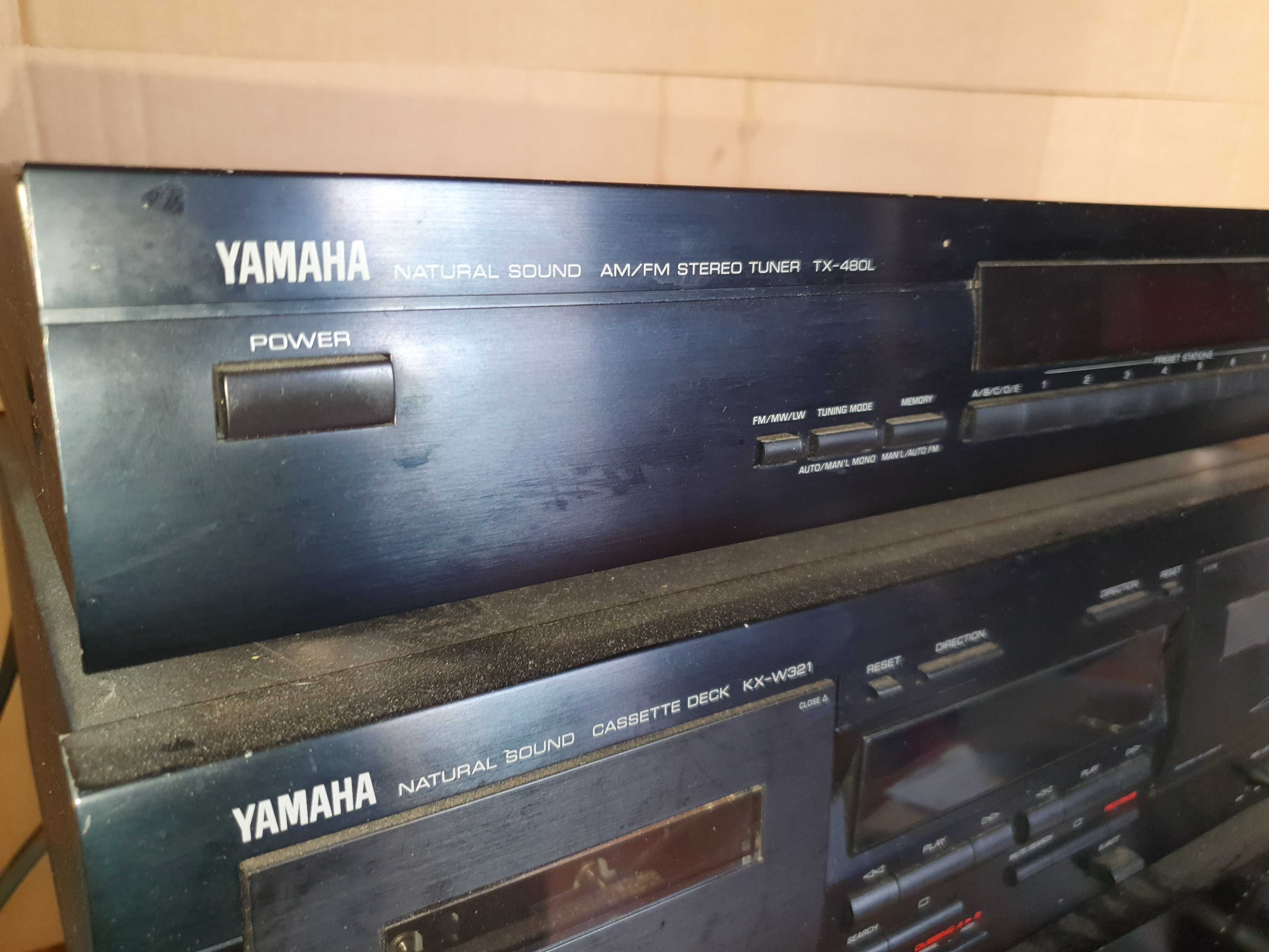 Pioneer Amplificador A 333 / YAMAHA rádio tx 480/ deck KX-W321 k7