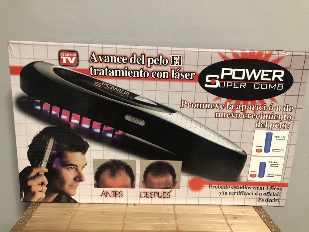 Pente de tratsmento laser para queda de cabelo