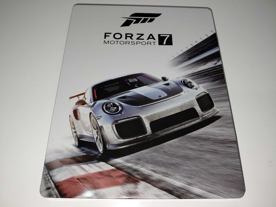 xbox one FORZA MOTORSPORT 7 STEELBOOK edycja PL po polsku