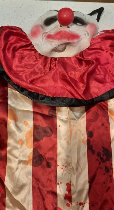 Fato Halloween palhaço assassino