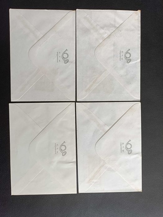 4 Envelopes Moçambique 1978 (c/ Defeito)