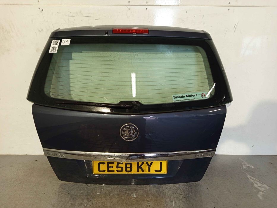 + KLAPA TYŁ TYLNA BAGAŻNIKA DO OPEL ZAFIRA B 2 II Z168 SZARA GRAFITOWA