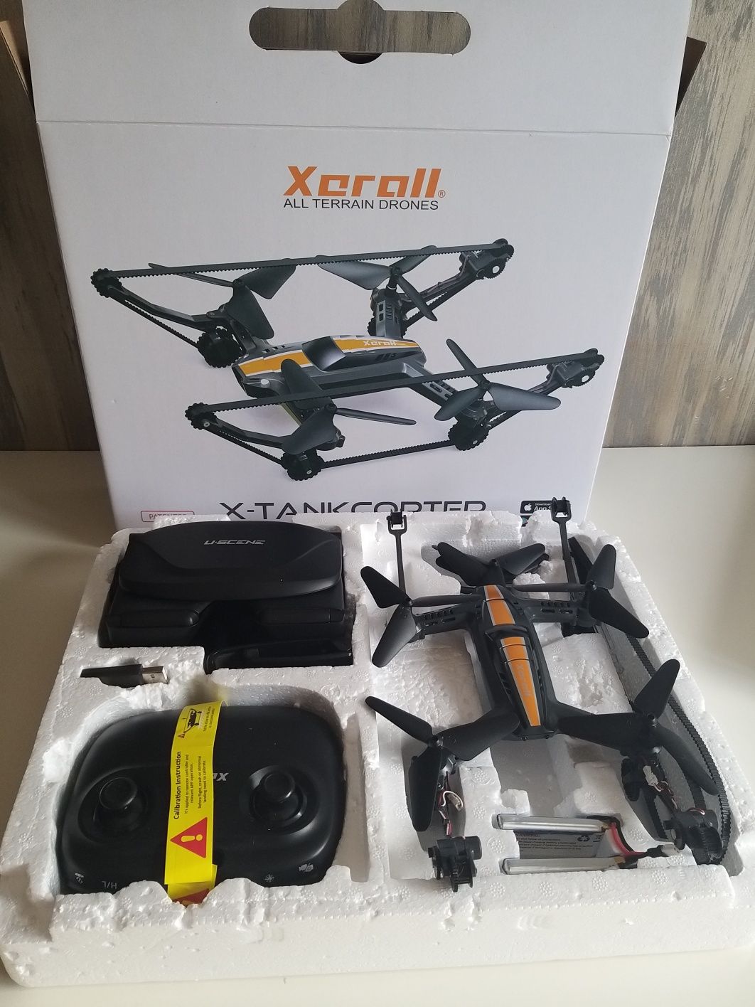 Dron x - tankcopter Xerall